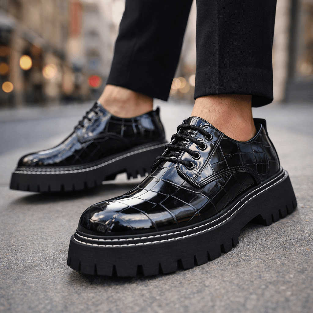 Kendrix Platform Leather Shoes