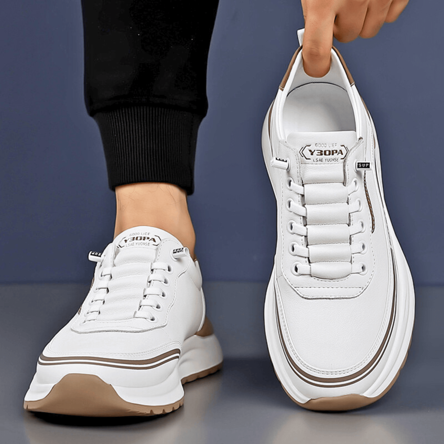 Kensington Leather Sneaker