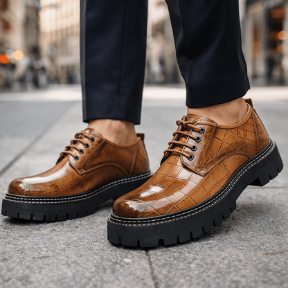 Kendrix Platform Leather Shoes