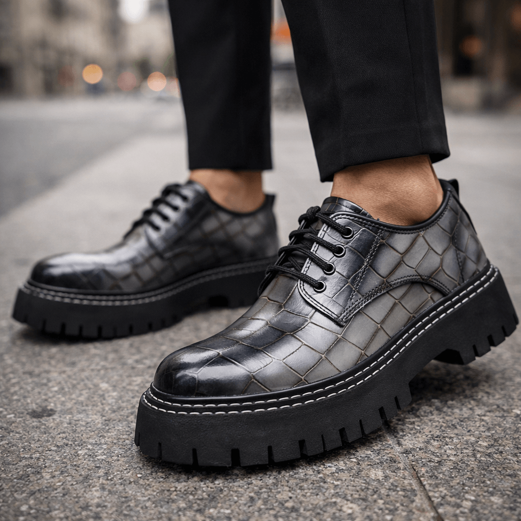 Kendrix Platform Leather Shoes